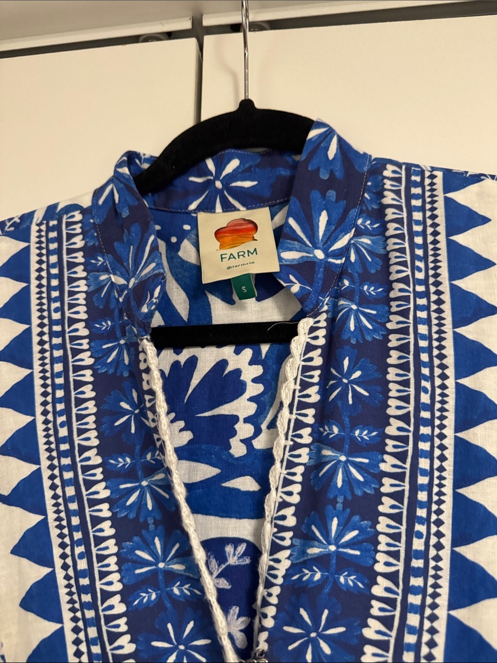 Farm Rio tapestry linen dress - Picture 4 of 6